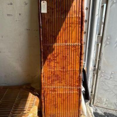 #9502 • 3-Panel Wooden Room Divider
