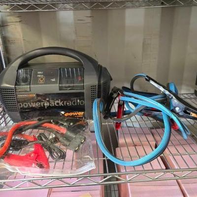 #4046 • Power Pack Radio & Jumper Cables
