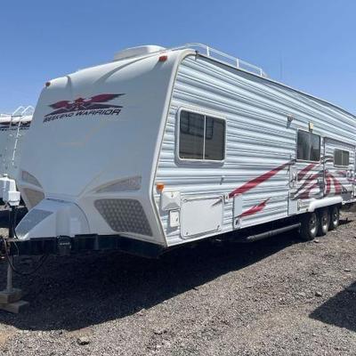 #115 • 2007 Weekend Warrior FSW 3200 32ft Toy Hauler
