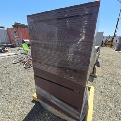 #80440 • (2) 5 Drawer Lateral Filing Cabinets
