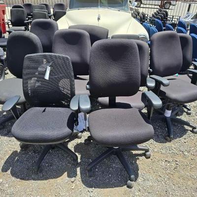 #80504 • (10) Rolling Office Chairs
