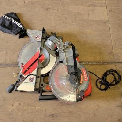 #3040 • Craftsman 10" Folding Compound Miter Saw
