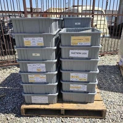 #80424 • (27) Stackable Totes
