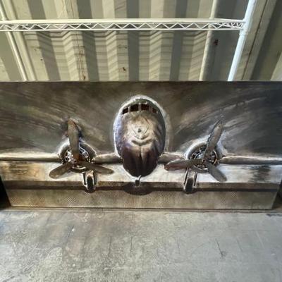 #4232 • Metal Plane Wall Decor
