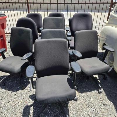 #80502 • (10) Rolling Office Chairs
