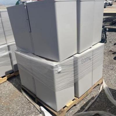 #80446 • (12) Small Filing Cabinets
