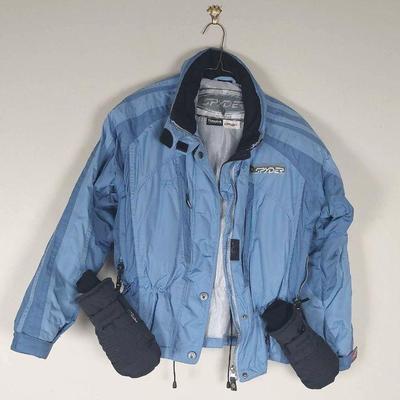 Womens Spyder Ski Jacket With Gordini Mittens