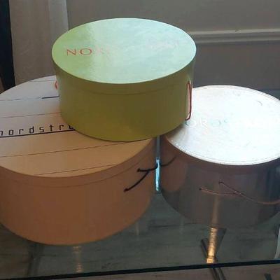 Nordstroms Three Hat Boxes