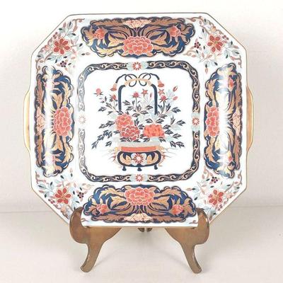 Imari Genruko Style Japanese Porcelain 11" Charger