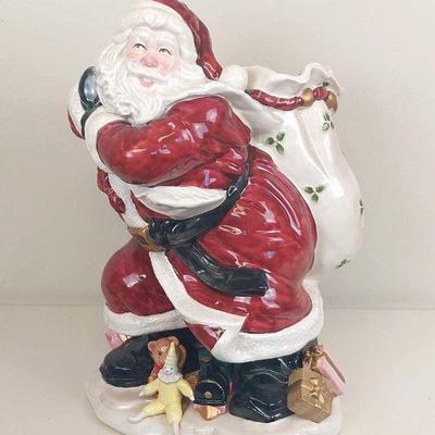 Fitz And Floyd Santa Claus Planter