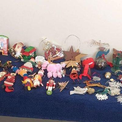 Ornament Assortment Many Pieces