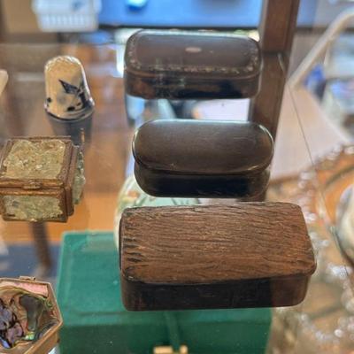 Antique boxes