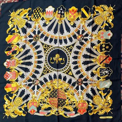 Hermes silk scarf