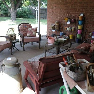 All patio furniture sold