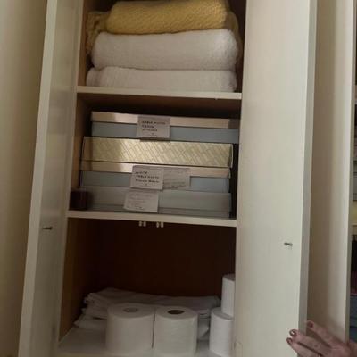 Linens - towels, sheets, blankets