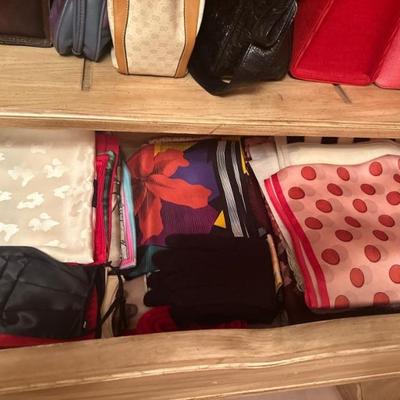 Silk scarves