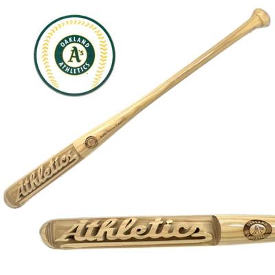  Engraved "Athletics" Baseball Bat for the Oakland A's