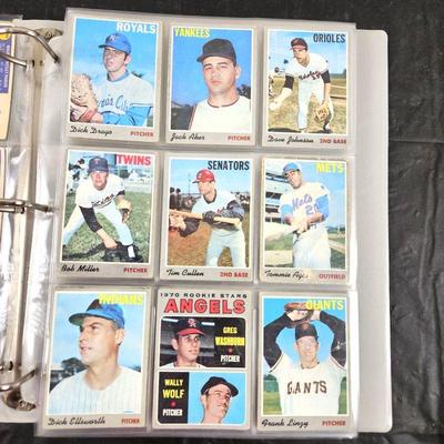 Assorted Topps Baseball Cards from 1968, 1969 & 1970 - See Photos
