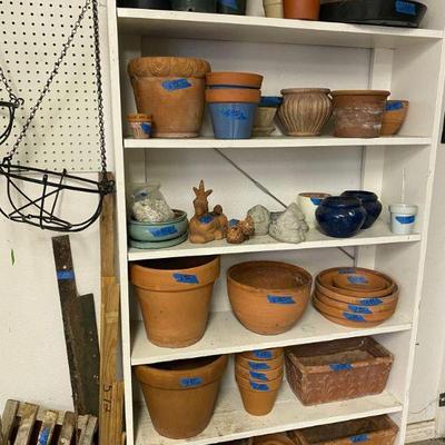 Clay pots all sizes