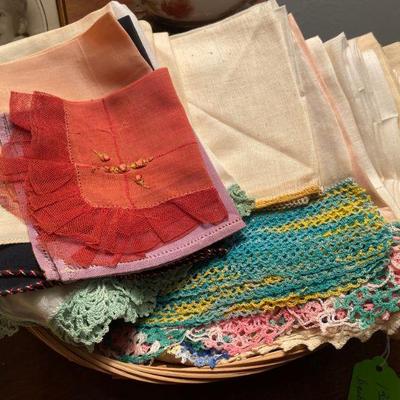 Collection of ladies handkerchiefs