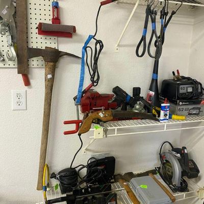 Power tools, and miscellaneous other tools