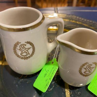 Shamrock Hotel creamers