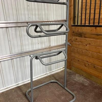 3-Tier Metal Saddle Rack