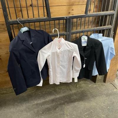 Kids English Riding Attire - BJ Classics Coat & Devon-Aire Shirt