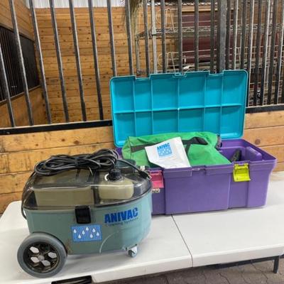 Anivac Animal Bathing System With Attachments