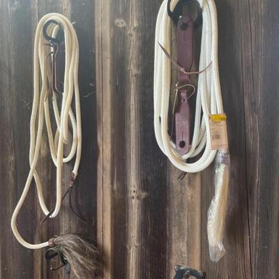 22’ Mecate Tree Line Rope Reins/Driving
