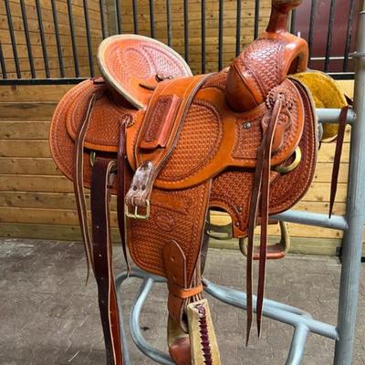 Hard To Find Billy Cook Western Saddle 2175
