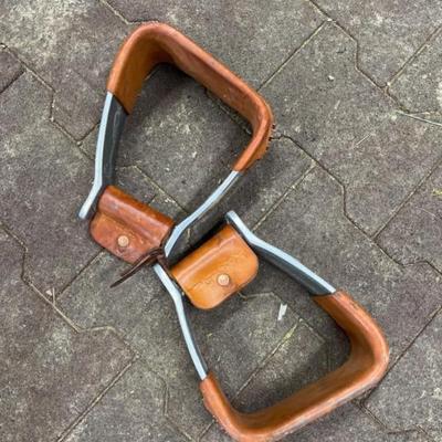 S.A. Talls Slanted Western Stirrups $180