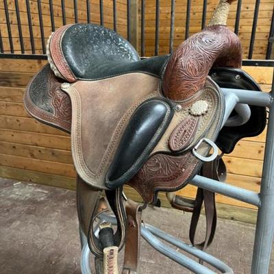Circle Y of Yoakum Western Dressage Saddle by Pam Grace
