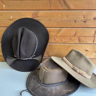 Cowboy Hats- Justin, Monterey Bay Breeze and Orvis-See Details