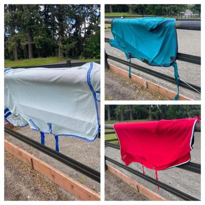 Three Horse Blankets- 75” and 76”