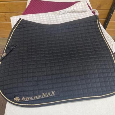 Three Dressage Horse Saddle Pad 25” and 20”