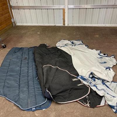81” Three Horse Blankets