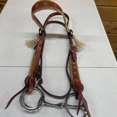 Western Braided Bridle
