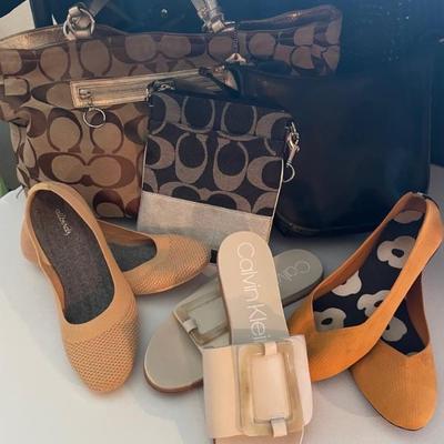 Coach bags, allbirds, Calvin Klein the list goes on and on. Sooooooo many purses and shoes. 