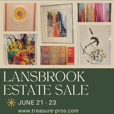 This sale has tons of art and tons of everything else under the sun as well. 