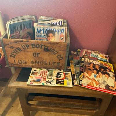 Oh to reminisce through these 80s magazines. The prom dress issue of Seventeen and the Magazine with 80s lyrics are especially fun. 