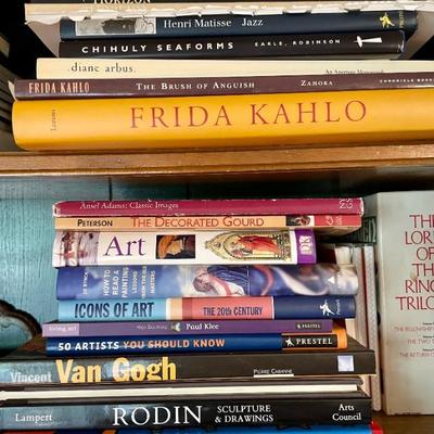 Lots of art books