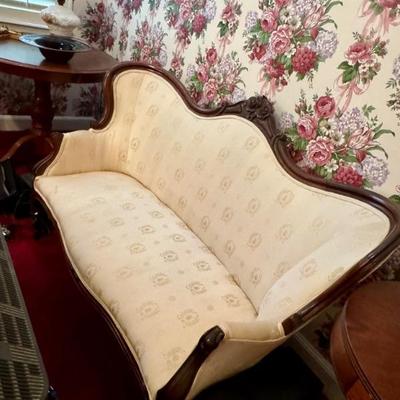 $160- Settee, as is on seat, 36