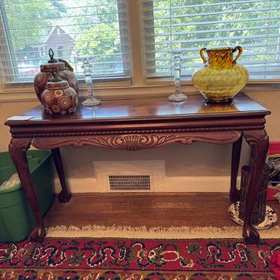 $149-foyer/sofa table 28"H 48"L 18"depth