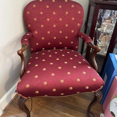 $149- upholstered chair with arms 
