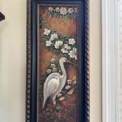 $45-egret (a similar print available)