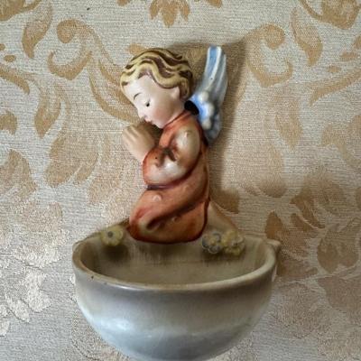 Vintage Hummell Angel Holy Water Receptacle   