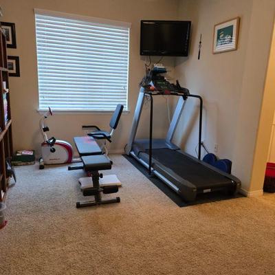 Exercise equipment is sold