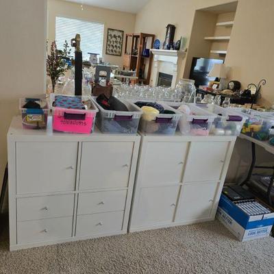 White cabinet is sold