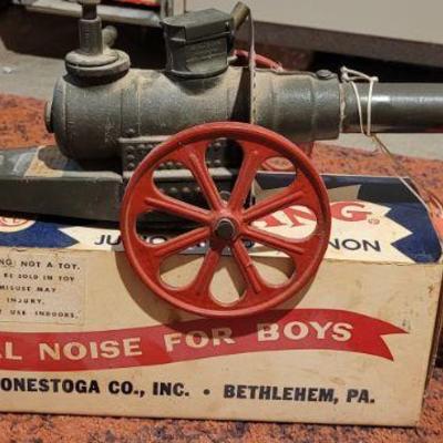 antique toy cannon